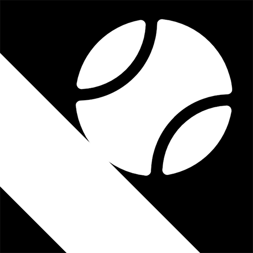 icoon tennisbal tennislijn